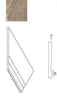 Керамогранит 620090000214 DARK BORDO SVASATO ROUND SX 30x60