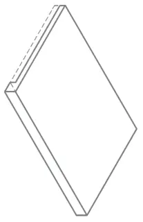 Ступени 620070003075 Forum Stone Silver Scalino Frontale 33x80