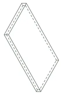 Ступени 620070002835 Avantgarde X2 Silver Scalino Angolare Sx 33x120