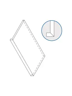 Ступени 620070001721 Ступень Миллениум Сильвер Х2 фронтальная 33х60