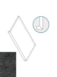 Ступени 620070001311 Ступень Рум Блэк фронтальная Х2 33х60