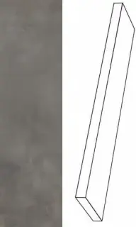 Ступени 620070001305 Millenium Black угловая правая 33x160