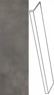 Ступени 620070001285 Millenium Black фронтальная 33x80