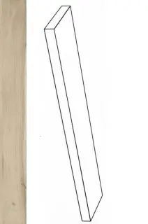 Ступени 620070001210 Ступень Лофт Магнолия угловая левая 33х160