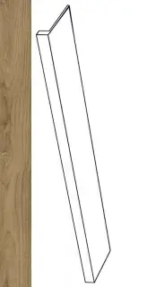 Ступени 620070001202 Ступень Лофт Оак фронтальная 33х160