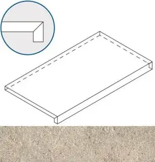 Ступени 620070001142 Ступень Эверстоун Дезерт фронтальная Х2 33х60