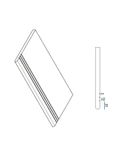 Ступени 620040000110 Ступень Миллениум Сильвер закругленная грип 30х60