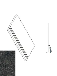 Ступени 620040000103 Ступень Рум Блэк закругленная левая грип Х2 30х60