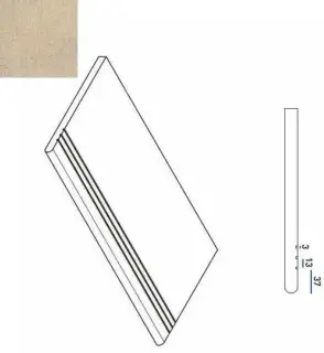 Ступени 620040000038 SAND GRADINO ROUND GRIP DX 30x60