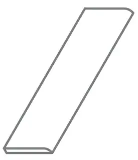 Керамогранит 610130007571 Avantgarde Pepper Battiscopa 7.2x80