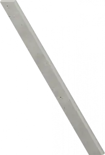 Керамогранит 610130007565 Avantgarde Silver Battiscopa 7.2x80