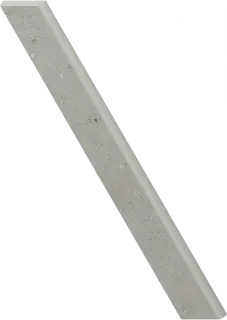 Керамогранит 610130007560 Avantgarde Silver Battiscopa 7.2x60