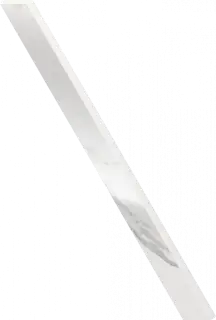 Керамогранит 610130007472 Stellaris Statuario White Battiscopa Lux 7.2x80