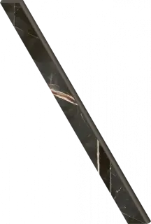 Керамогранит 610130007469 Stellaris Absolut Black Battiscopa Nat 7.2x80