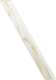 Керамогранит 610130007451 Stellaris Carrara Ivory Battiscopa Nat 7.2x60