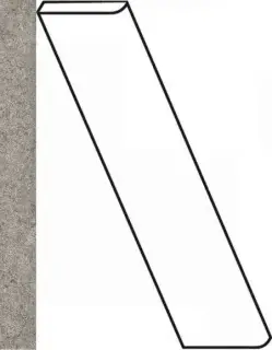 Керамогранит 610130005355 Discover Grey Battiscopa 7.2x60