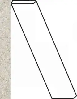 Керамогранит 610130005354 Discover White Battiscopa 7.2x60