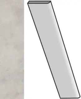 Керамогранит 610130004207 Millenium Silver Battiscopa 7.2x80