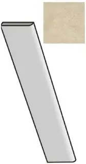 Керамогранит 610130002007 Skyline Ash Battiscopa Nat 7,2x60