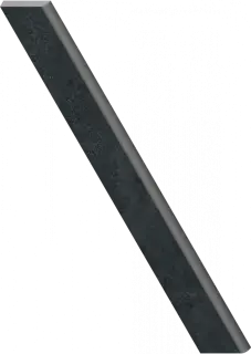 Керамогранит 610130000488 Materia Titanio Battiscopa 7,2x60