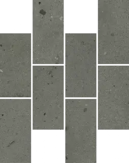 Мозаика 610110001215 Avantgarde Black Mini Brick 23.7x29.5