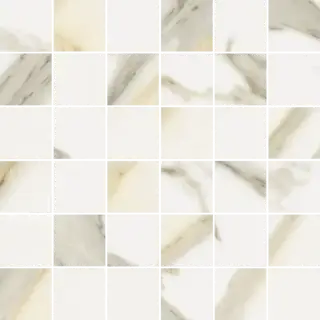 Мозаика 610110001136 Stellaris Calacatta Gold Mosaico 30x30