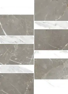 Мозаика 600110000979 Stellaris Grey Mosaico Argan Nat 36.8x26.9