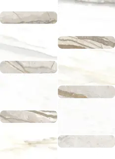 Мозаика 600110000978 Stellaris Ivory Mosaico Argan Lux 36.8x26.9