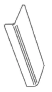 Ступени 51262 ELEMENTO L BEIGE SCUR 100x4x32