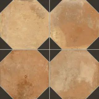 Керамогранит 41563 Fs Nonna Black Decor LT 45,2x45,2x0,95