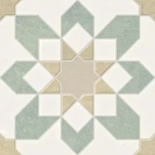 Керамогранит 39599 Doha Green Flower SP/22,3 22,3x22,3