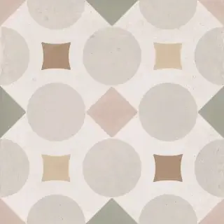 Керамогранит 3386036508 Patterns Pink Geometric 9mm R10 22.3x22.3