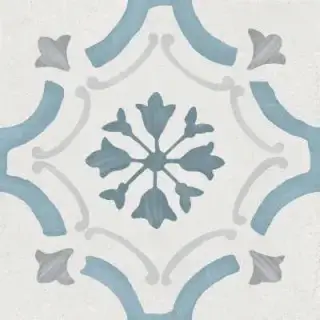 Керамогранит 3386036158 Sirocco Blue Ornate 9mm R10 22.3x22.3