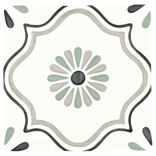 Керамогранит 31084 Tanger Sand Flower 12.3x12.3