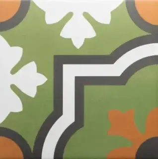 Керамогранит 30711 Rivoli Monaco Verde 20x20