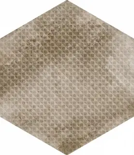 Керамогранит 23602 Urban Hexagon Melange Nut 29,2X25,4