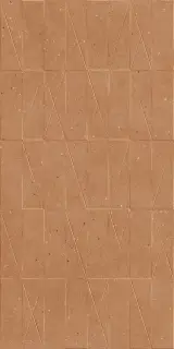 Керамогранит 230376 Land Terracota Decor Rect Matt 59.5x119.2