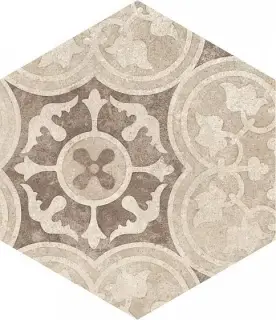 Керамогранит 22098 Hexatile Cement Garden Sand 17,5x20 (17 видов паттерна)