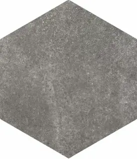 Керамогранит 22094 Hexatile Cement Black 17,5x20