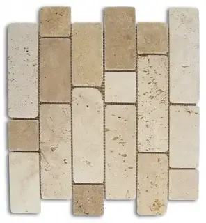 Мозаика 184996 Mosaico Travertino Brick 30,5x30,5