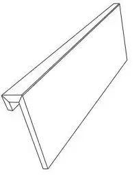 Ступени 0076081 GRADONE BIANCO 32x80