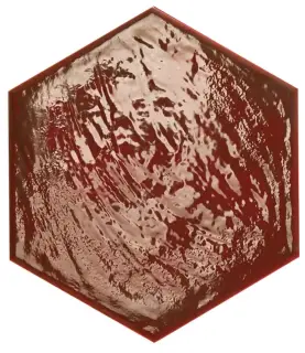 Керамогранит Rain Bordeaux Hex 19.8x22.8
