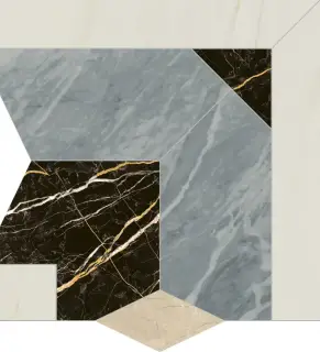 Керамогранит 620120000082 Шарм Экстра Атлантик Интарсио Анголо Люкс 60x60