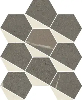 Мозаика 620110000160 Metropolis Mosaico Hexagon Warm Nat 25.4x31