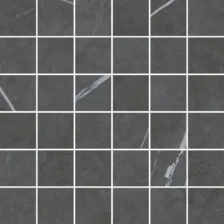 Мозаика 610110000917 Metropolis Imperial Black Mosaico Nat 30x30