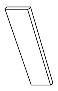 Керамогранит 26093 R.Nature Beige SF/8X90/C/R 8x90