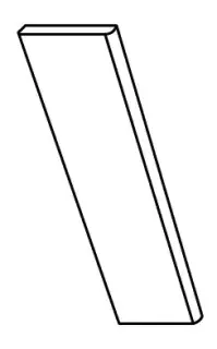 Керамогранит 24098 R.Ground Bone/8X45,6/R 8x45,6