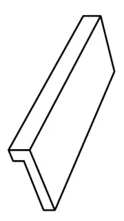 Ступени 25203 P.V.Ground Silver SF/20X60/R 20x60