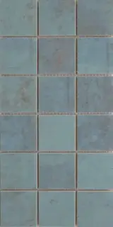 Мозаика Mk.Metallic Green 7.4mm 15x30