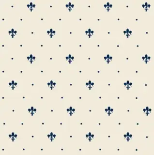 Плитка GL11-08 Giglio Blu Su Panna 20x20